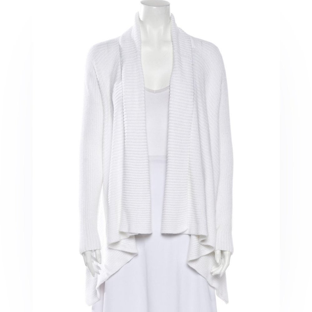 White Vince Cardigan Sweater XS